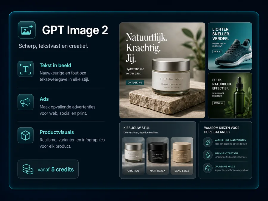 Softwarepagina met schermafbeelding en uitleg